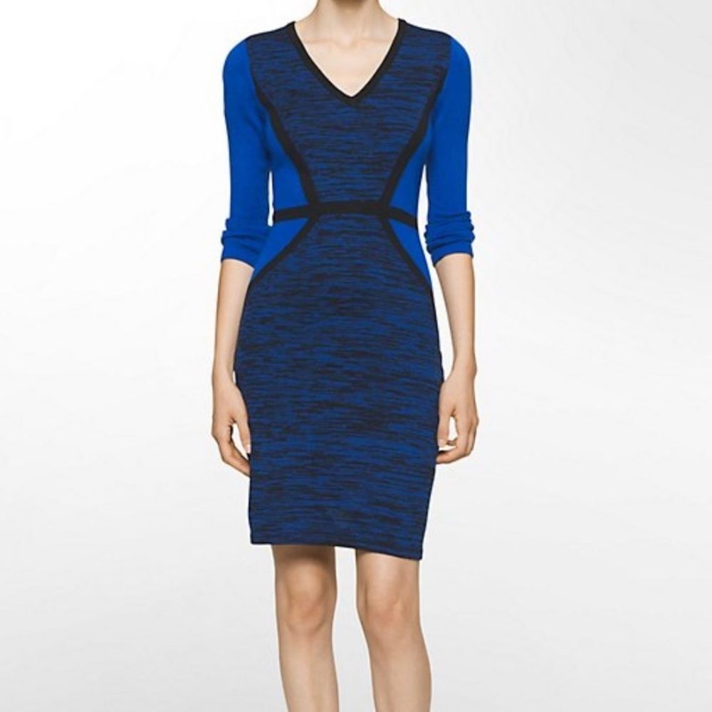 CK Sweater Dress 3/4 Sleeve